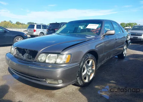 2000 Infiniti Q45 Anniversary Edition/Touring from USA, damaged, VIN JNKBY31A5YM301151
